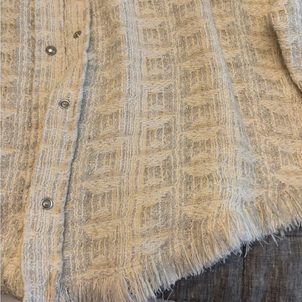 IRO Marsh Fringe Tweed Shacket - Picture 5 of 6